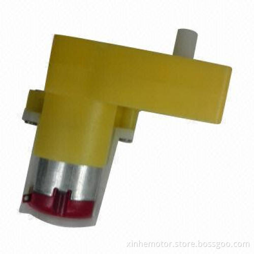 Plastic gear motor, 4.5V DC/100rpm, 4kg-cm with clutch